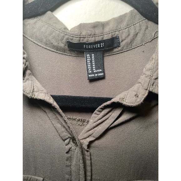 Forever 21 button down dress Size- M - Picture 3 of 3